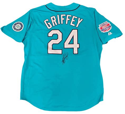 MLB Seattle Mariners City Connect (Ken Griffey Jr. . Autographed ken griffey jr jersey